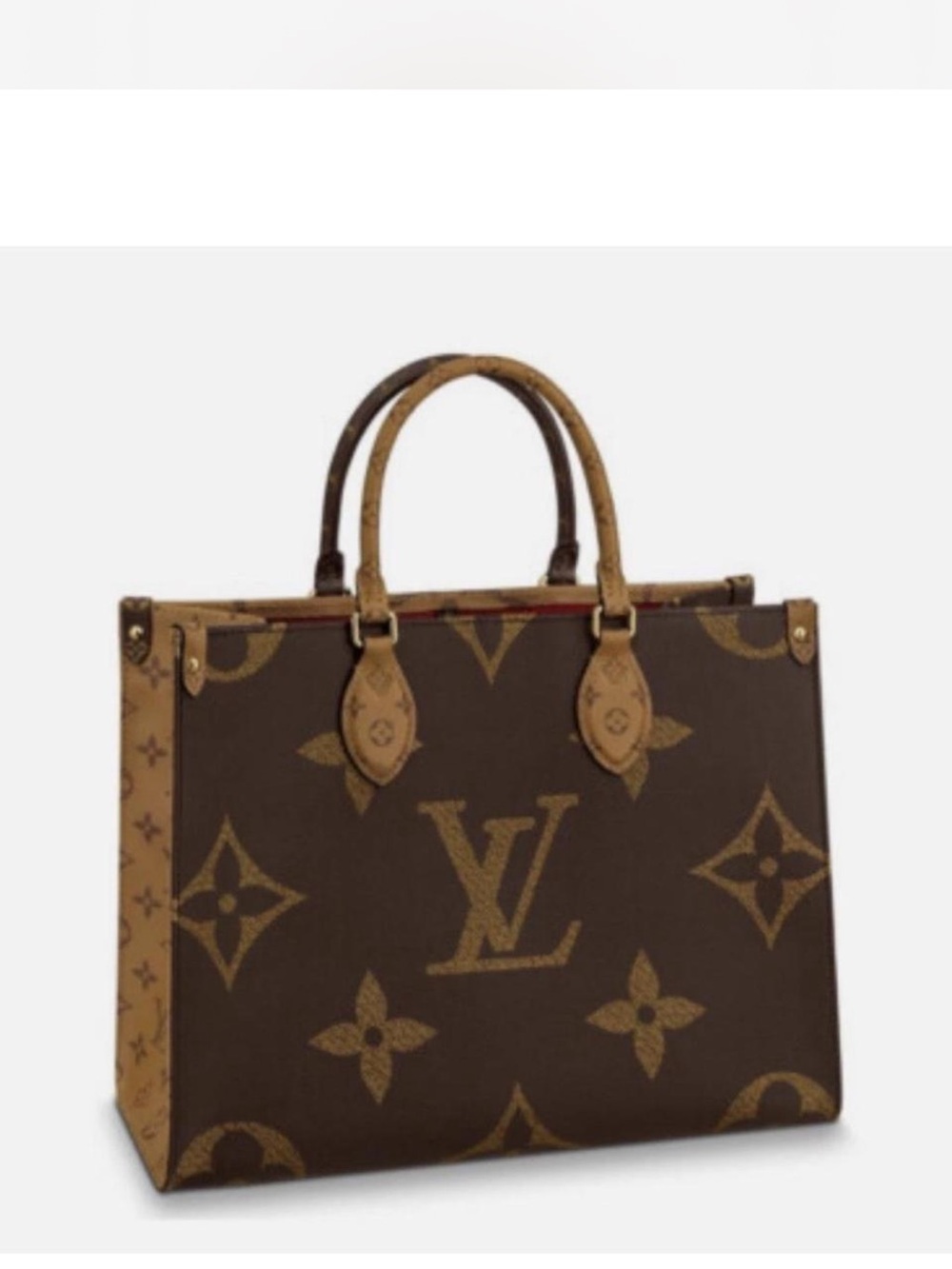 Louis Vuitton Monogram Giant Canvas Tote in Brown